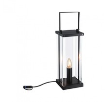 Plug & Shine Lantern Classic single light IP44 1900K 2W anthracite