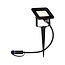 Paulmann  Plug & Shine LED garden spotlight floodlight single spot IP65 3000K 6.8W black