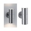 Paulmann  Outdoor wall light Flame IP44 60mm max. 2x10W 230V brushed stainless steel
