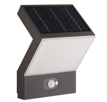 LED-Solar-Wandleuchte FLASHwall mit Sensor 3,5W 3000K