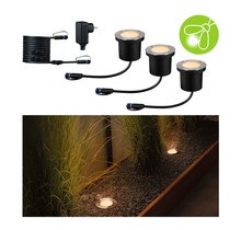 Plug & Shine LED Bodeneinbauleuchte Floor Basisset Insektenfreundlich