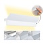 Paulmann LED wall light Stine 2700K 1,400lm / 410lm 230V 13 / 1x4W dimmable Matt white