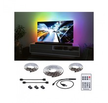 EntertainLED USB LED Strip TV-Beleuchtung 65 Zoll  2,4m 4W 60LEDs/m RGB+