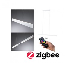 LED pendant light Aptare 2700K 2,050lm / 2,050lm 2x18 / 1x18W white matt dimmable