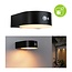 Paulmann  Solar LED outdoor wall light Eileen motion detector insect-friendly IP44 2200K 300lm Black