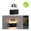 Paulmann  Solar LED house number light Neda motion detector insect-friendly IP44 2200K 18lm anthracite