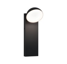 LED outdoor wall light Puka seawater-resistant IP44 round 110x125mm 3000K 8.5W 460lm 230V anthracite aluminium