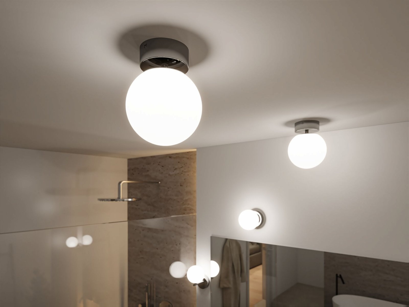 Paulmann Selection Bathroom LED ceiling Gove light