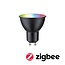 Paulmann Smart Home Zigbee 3.0 LED reflector GU10 350lm 4.8W RGBW+ dimmable matt black