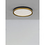Nova Luce Black & Brass Gold Metal & Acrylic LED 31 Watt 230 Volt 1916Lm 3000K IP20 D: 40 H: 5 cm