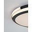 Nova Luce Sandy Black Aluminium & Acrylic LED 22 Watt 230 Volt 1540Lm 3000K IP20 D: 40 H: 5 cm