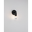 Nova Luce Black Metal LED E27 1x12 Watt 230 Volt IP20 Bulb Excluded D: 12 W: 12 H: 15.5 cm