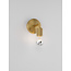 Nova Luce Gold Metal LED E27 1x12 Watt 230 Volt IP20 Bulb Excluded D: 12 W: 12 H: 15.5 cm