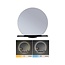 Paulmann  LED illuminated mirror Miro IP44 Tunable White 500lm 230V 11W mirror/black matt