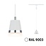 Paulmann URail Pendant Cone max 1x10W GU10 Signalw