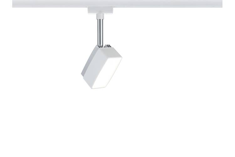 URail System LED Spot Pedal 1x5W Weiß 230V Metall - leuchtengrosshandel24