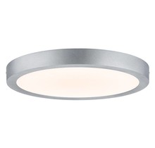 WallCeiling Lunar LED panel 400mm 20.5W 230V matt chrome aluminum