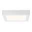 Paulmann WallCeiling Lunar LED panel 220x220mm 12.5W 230V matt white aluminium