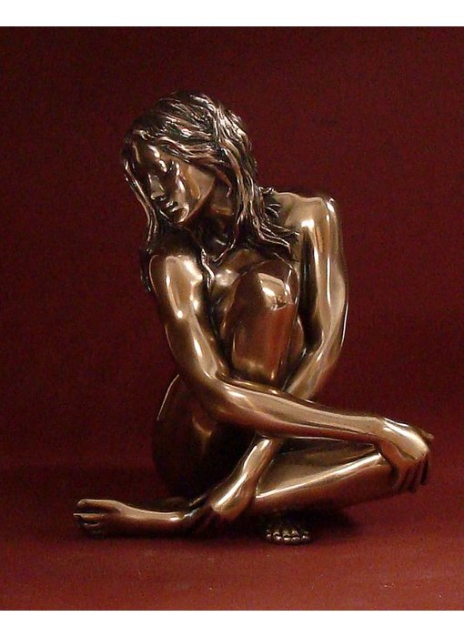 BodyTalk Nude statue sitting female - M