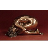 BodyTalk Nackte Frau - Skulptur in Bronze