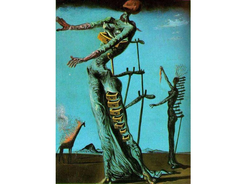 Salvador Dali Figura "Femme avec tiroirs" - Salvador Dali (1936-1937)