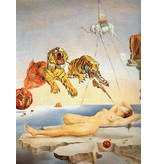 Salvador Dali "Sueño causado por una abeja" -  Salvador Dalí - 1944