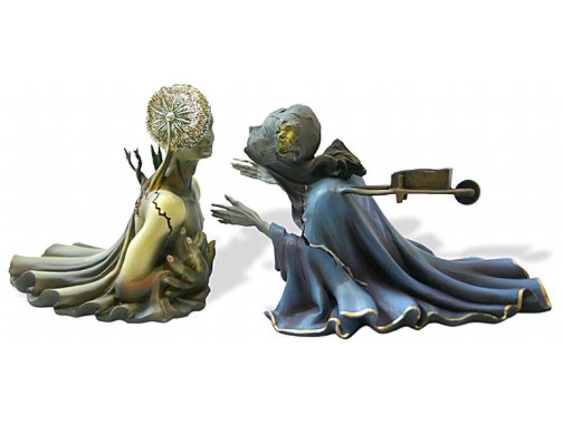 Salvador Dali Art statues Tristan and Isolde Salvador Dali - 1944