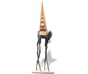Salvador Dali's Elephant sculpture - DECOVISTA - colorful design
