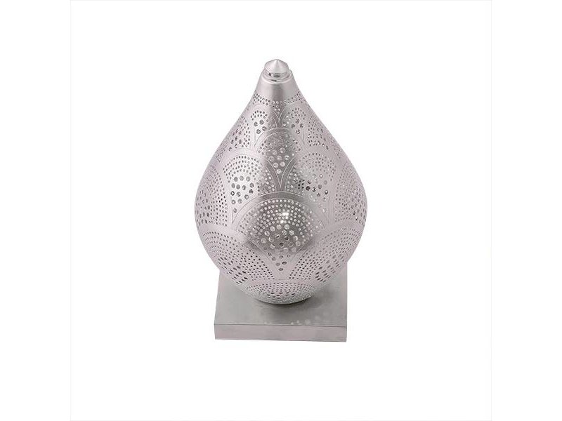 Filigree table lamp Elegance Mini Fan SilverEgyptian table lamp "Elegance Mini Fan" Silver