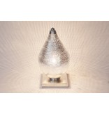Filigree Egyptian table lamp mini Filisky Silver