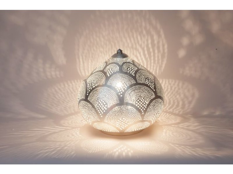 Zenza Oriental Filigree Table Lamp From, Egyptian Table Lamps