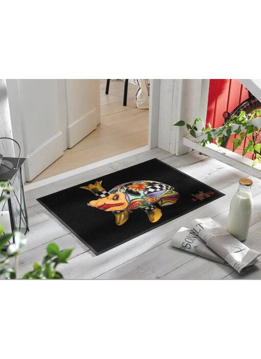 Toms Drag doormat Andrew the frog