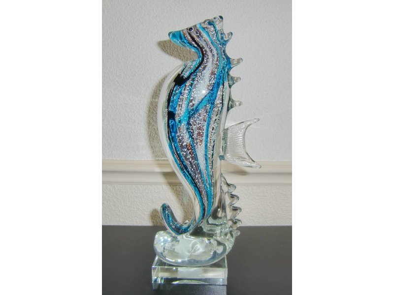 Vetro Gallery Glass Sculpture Seahorse