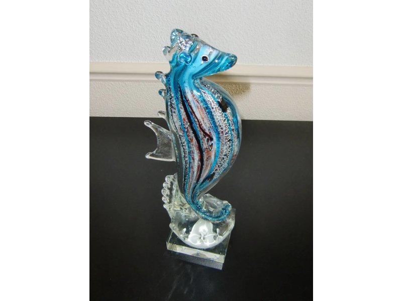 Vetro Gallery Glass Sculpture Seahorse