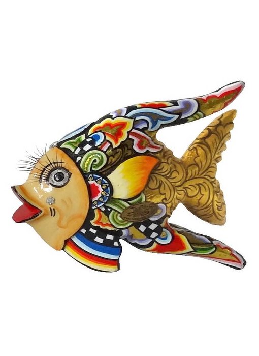 Toms Drag Fisch Oscar, golden sunfish - S