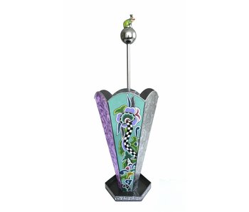 Toms Drag Umbrella stand Frog - Silver Line