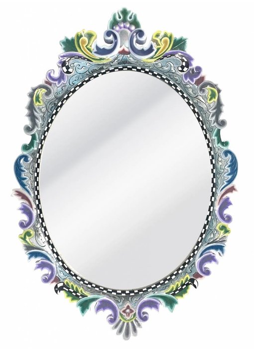 Toms Drag Mirror Oval Versailles