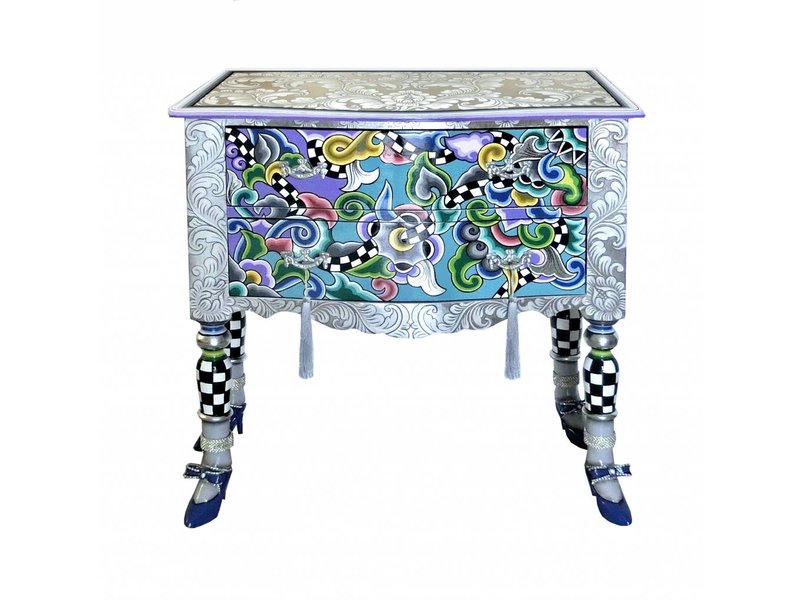 Toms Drag Drawer chest Versailles - Silver Line