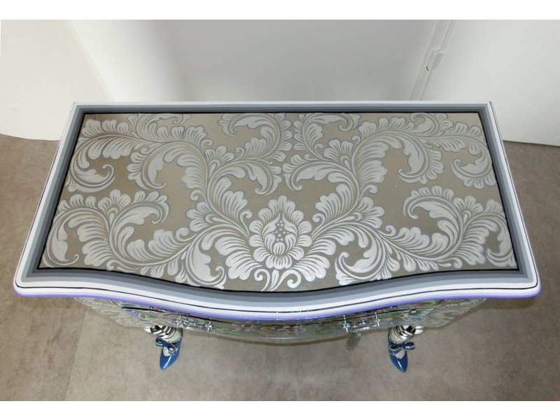 Toms Drag Drawer chest Versailles - Silver Line