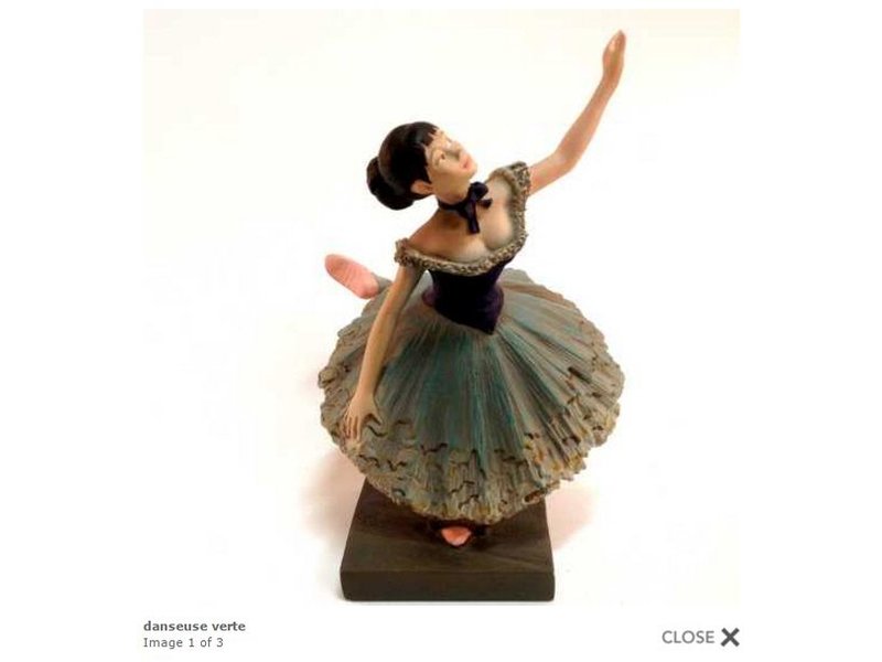 Mouseion Bailarina, escultura tridimensional - Edgar Degas