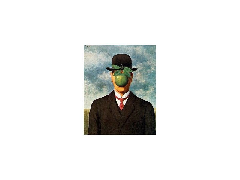 Mouseion Magritte - The son of man (Le Fils de l ' Homme)