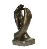 Mouseion sculptuur twee handen van Auguste Rodin