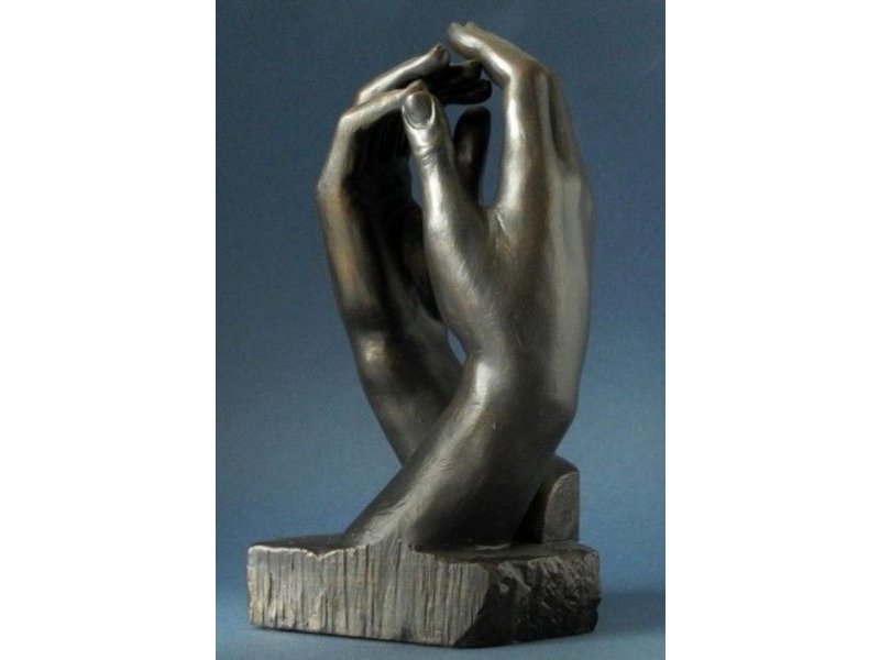 Mouseion Skulptur Auguste Rodin Die Kathedrale Hände