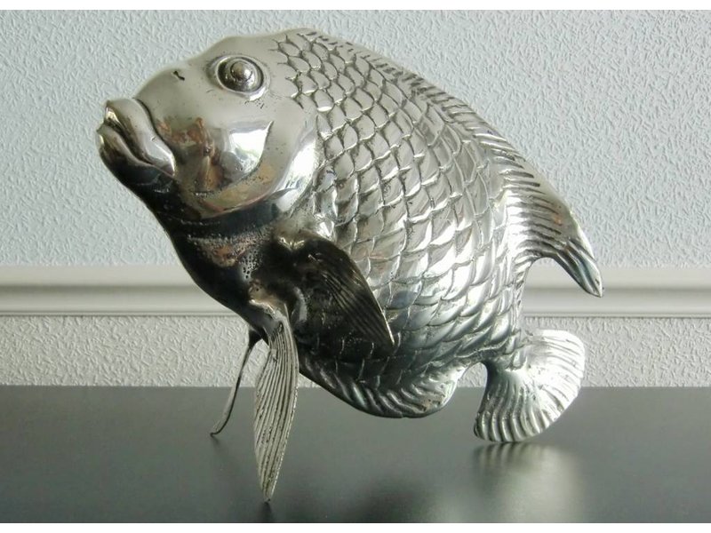 SEA LIFE - MGM Tropical fish in silver plated bronze