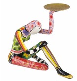 Toms Drag Stylized acrobat with golden bowl
