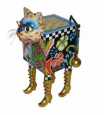 Toms Drag Katze Statue mit Box  oder Cat Box  XXL