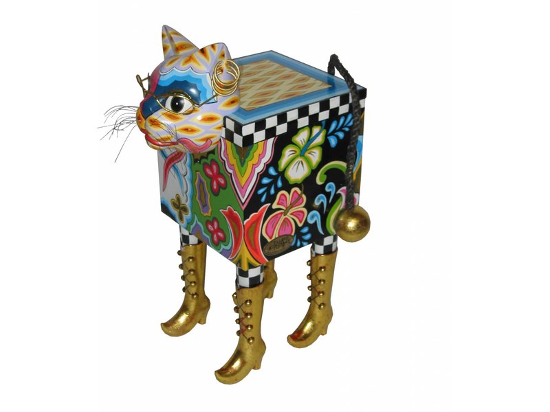 Toms Drag Estatua de gato con caja - Cat Box XXL