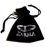 Karma Bracelet White Satin Gold XS