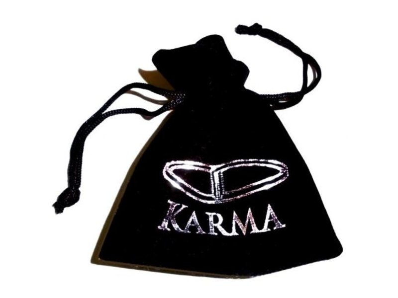 Karma Armband White Satin Gold XS