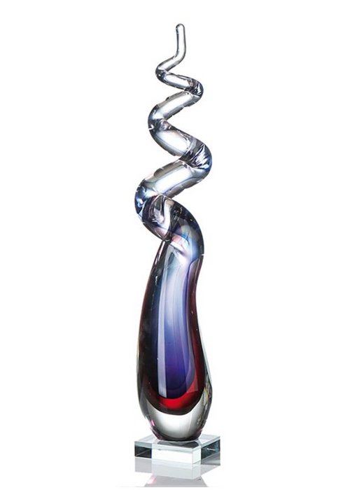 Vetro Gallery Glass sculpture Drillo 52 cm